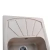 Гранітна мийка Globus Lux TANA 610х500-А0004, пісочний- Фото 4